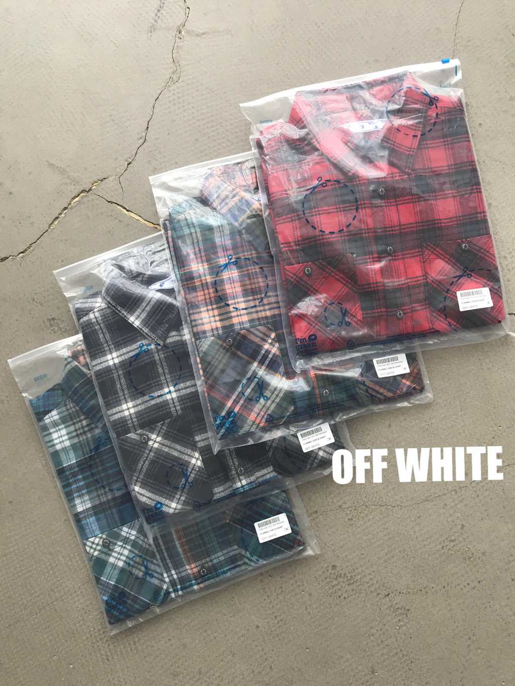 Off-White FLANNEL CHECK SHIRT 2020